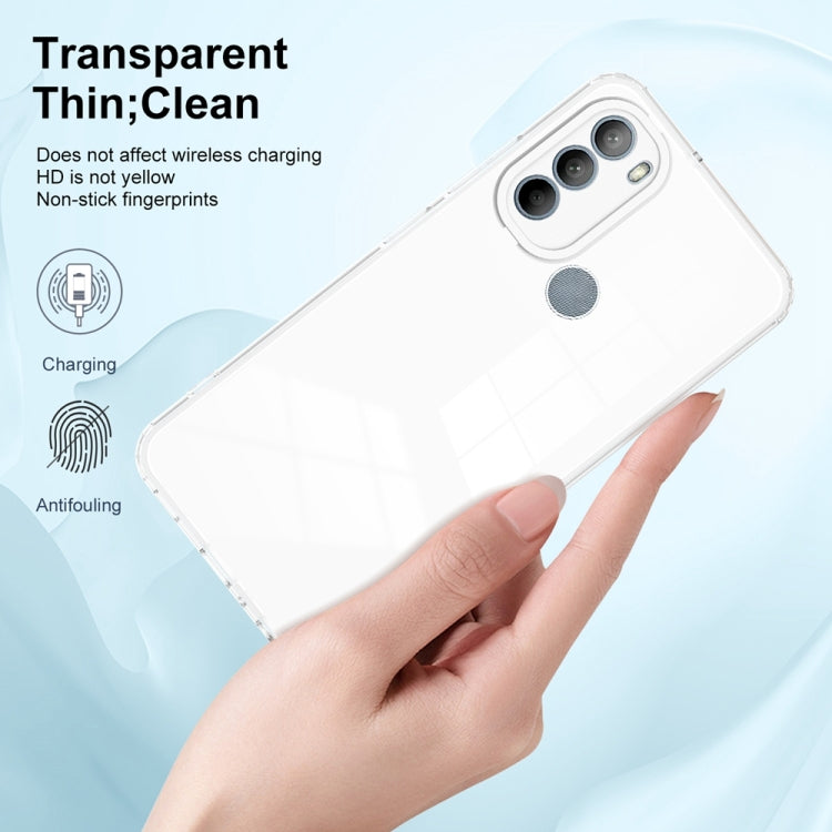 3 in 1 Clear TPU Color PC Frame Phone Case-Reluova