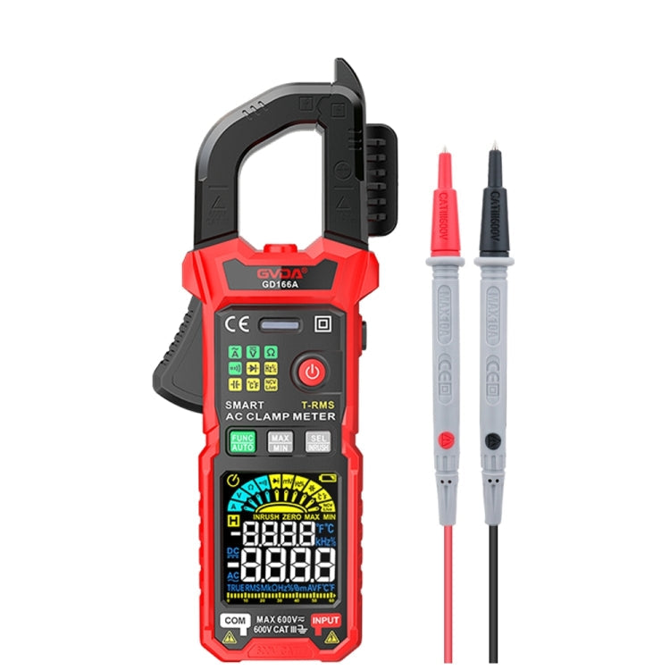 GVDA GD166A Digital Clamp Type Multifunction Intelligent Anti-burn Multimeter Reluova