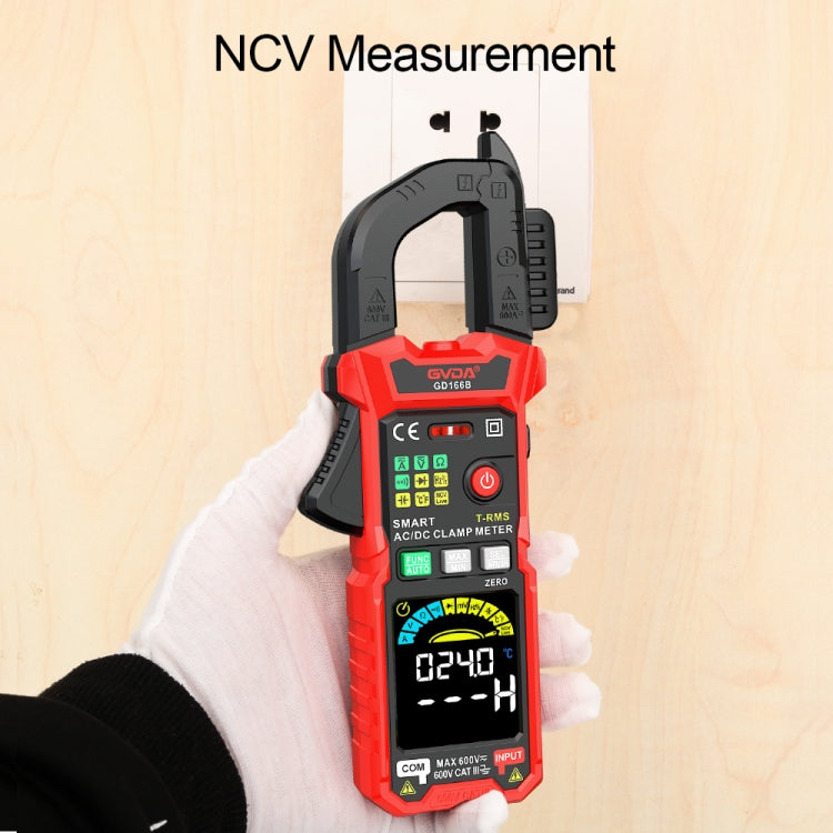 GVDA GD168B Digital Clamp Multimeter Supports DC