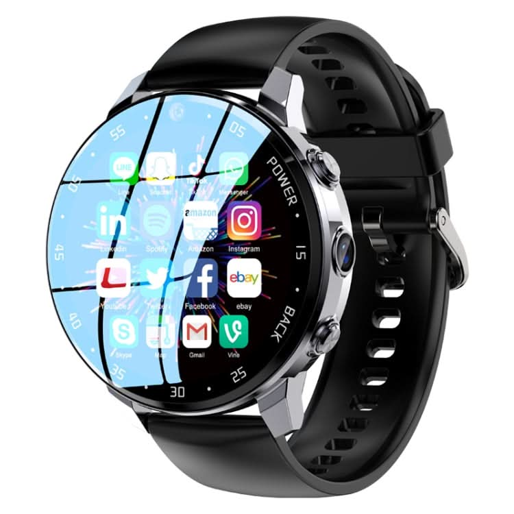 A3 1.43 inch IP67 Waterproof 4G Android 8.1 Smart Watch Support Face Recognition / GPS-Reluova