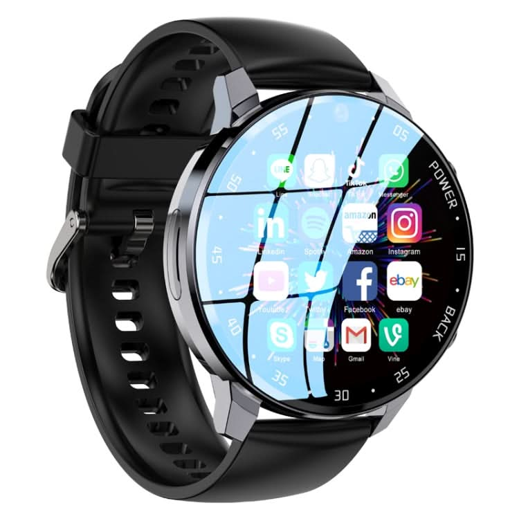 A3 1.43 inch IP67 Waterproof 4G Android 8.1 Smart Watch Support Face Recognition / GPS-Reluova