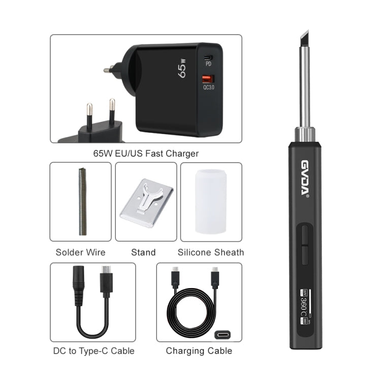 GVDA GD300 Intelligent Internal Heating Digital Display Constant Temperature Maintenance Electric Soldering Iron My Store