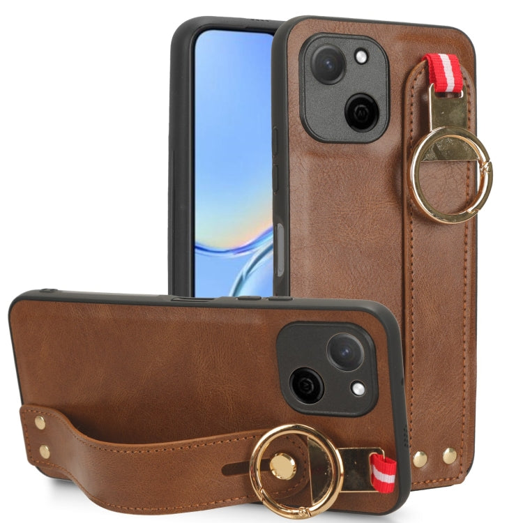 Wristband Leather Back Phone Case