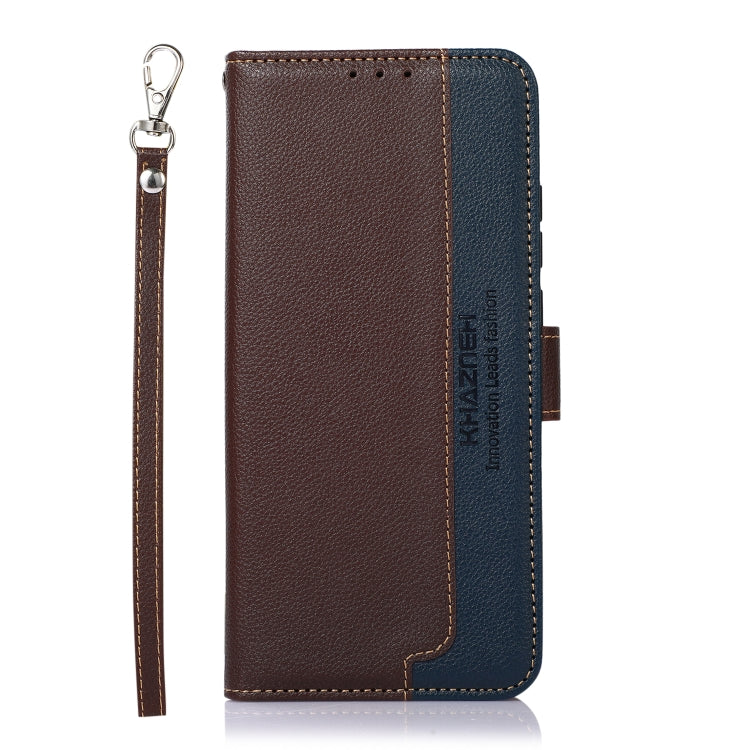 KHAZNEH Litchi Texture Leather RFID Phone Case My Store