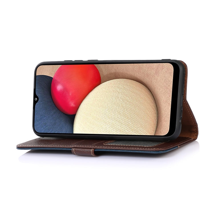 KHAZNEH Litchi Texture Leather RFID Phone Case My Store