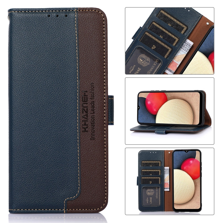 KHAZNEH Litchi Texture Leather RFID Phone Case My Store