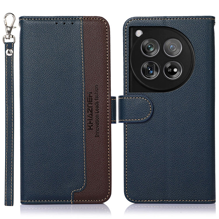 KHAZNEH Litchi Texture Leather RFID Phone Case My Store