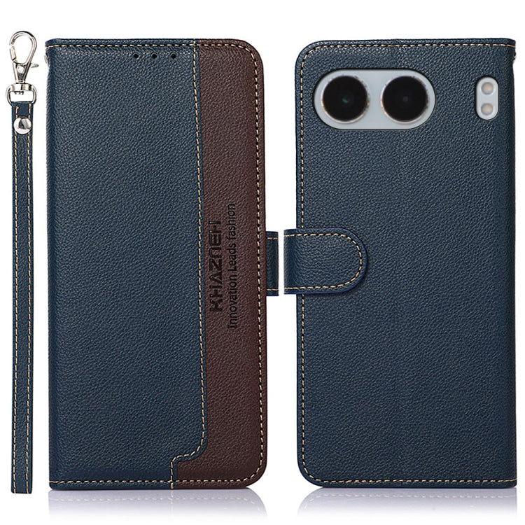 KHAZNEH Litchi Texture Leather RFID Phone Case My Store