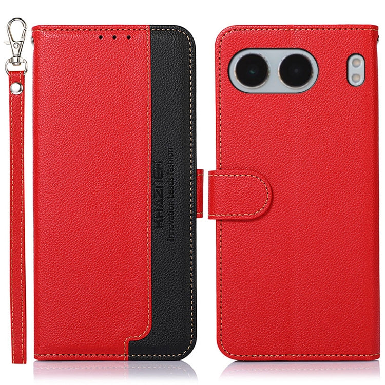 KHAZNEH Litchi Texture Leather RFID Phone Case My Store