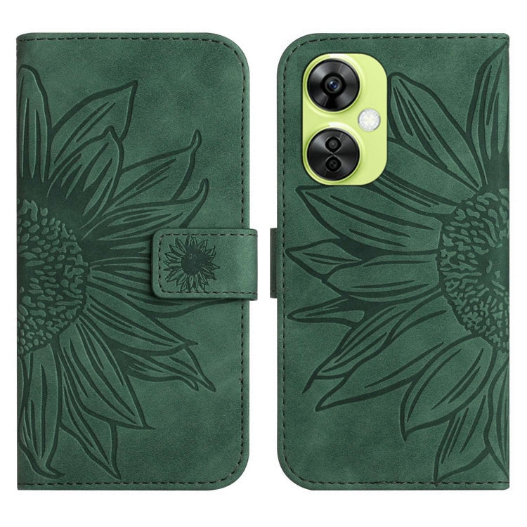 Skin Feel Sun Flower Embossed Leather Phone Case with Lanyard, Series 2 My Store