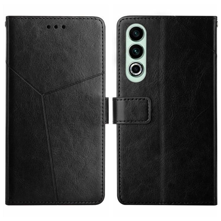 Y-shaped Pattern Flip Leather Phone Case