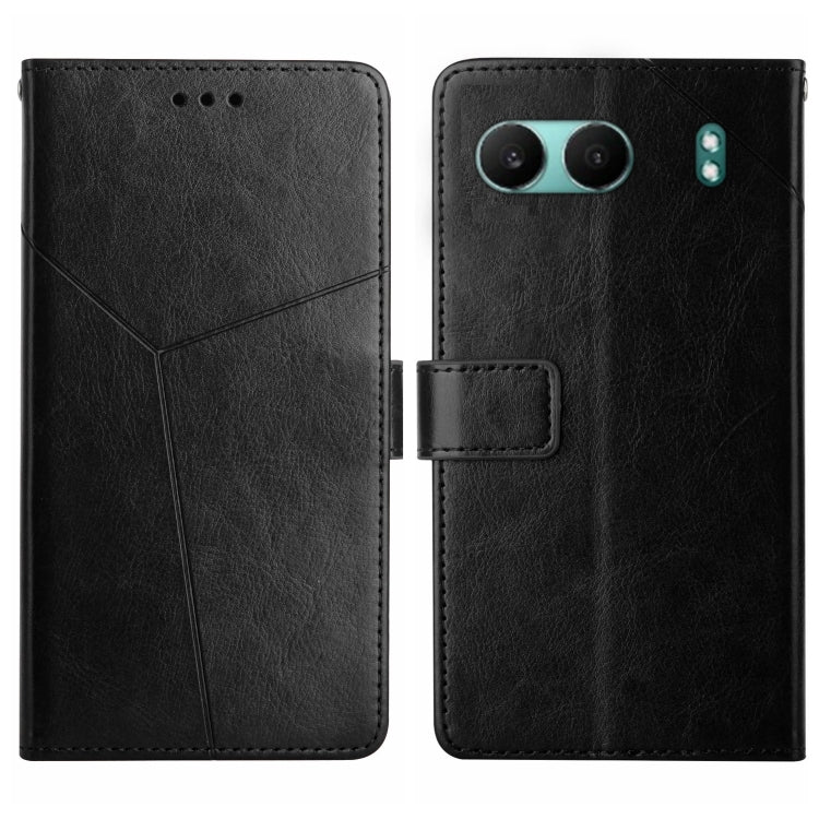 Y-shaped Pattern Flip Leather Phone Case