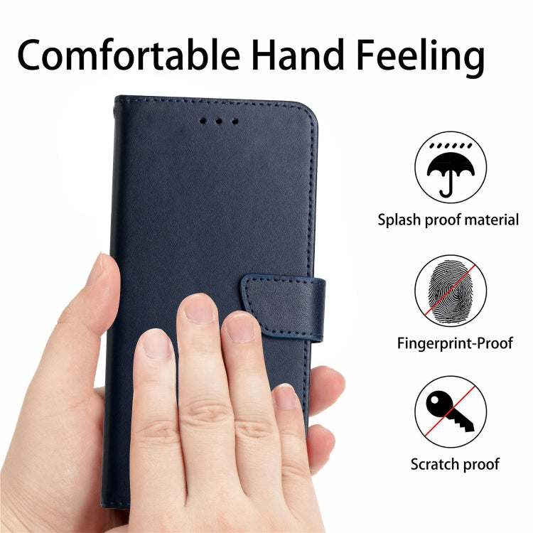 Genuine Leather Fingerprint-proof Flip Phone Case My Store