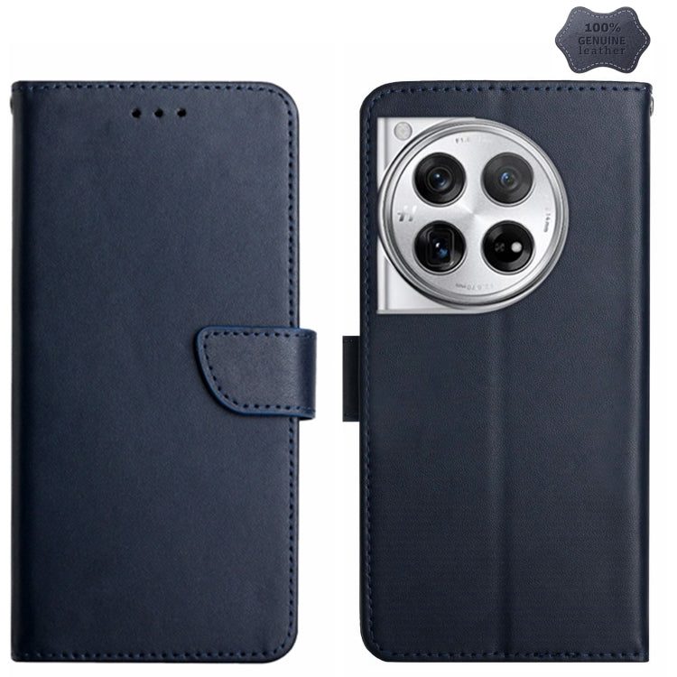 Genuine Leather Fingerprint-proof Flip Phone Case My Store