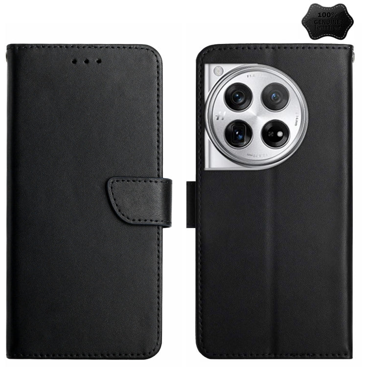 Genuine Leather Fingerprint-proof Flip Phone Case My Store