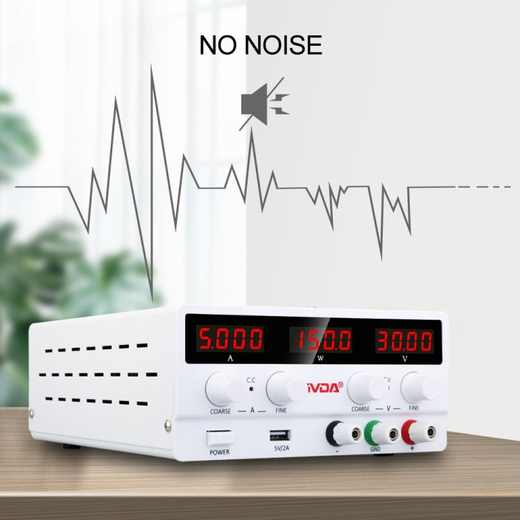 GVDA SPS-H305 30V-5A Adjustable Voltage Regulator, EU Plug