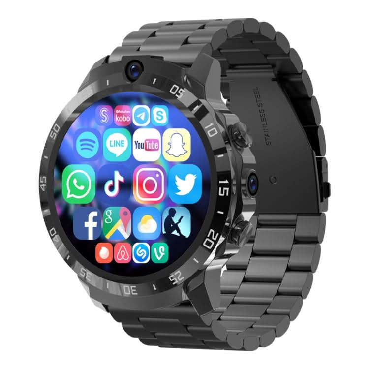 MT27 4G+64G 1.6 inch IP67 Waterproof 4G Android 8.1 Smart Watch Support Heart Rate / GPS