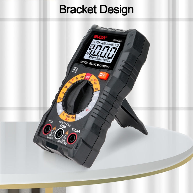 GVDA GD103B Multifunctional Digital Multimeter DMM Voltmeter Reluova