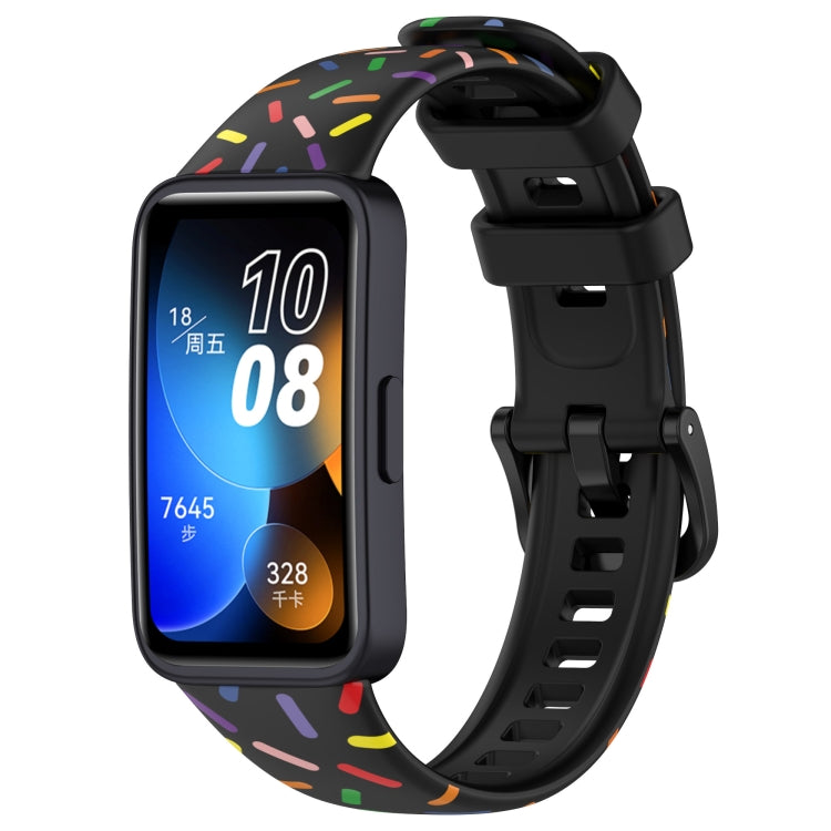 Sports Rainbow Dots Silicone Watch Band