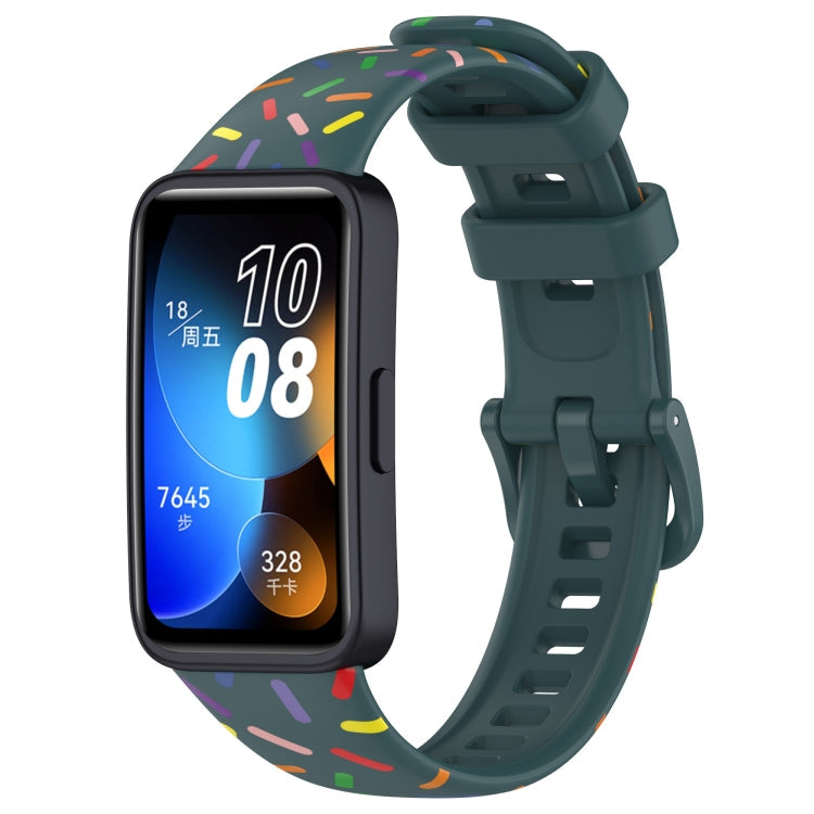 Sports Rainbow Dots Silicone Watch Band