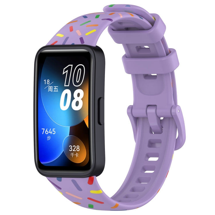 Sports Rainbow Dots Silicone Watch Band