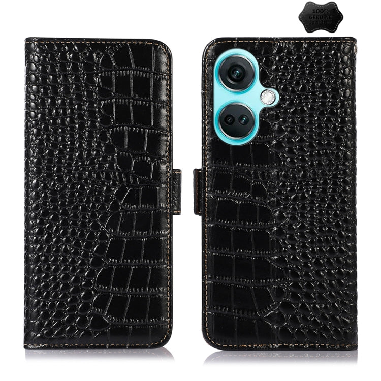 Crocodile Top Layer Cowhide Leather Phone Case My Store