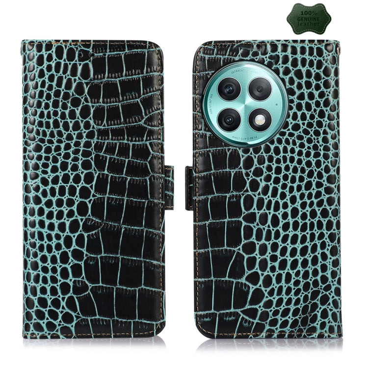 Crocodile Top Layer Cowhide Leather Phone Case My Store