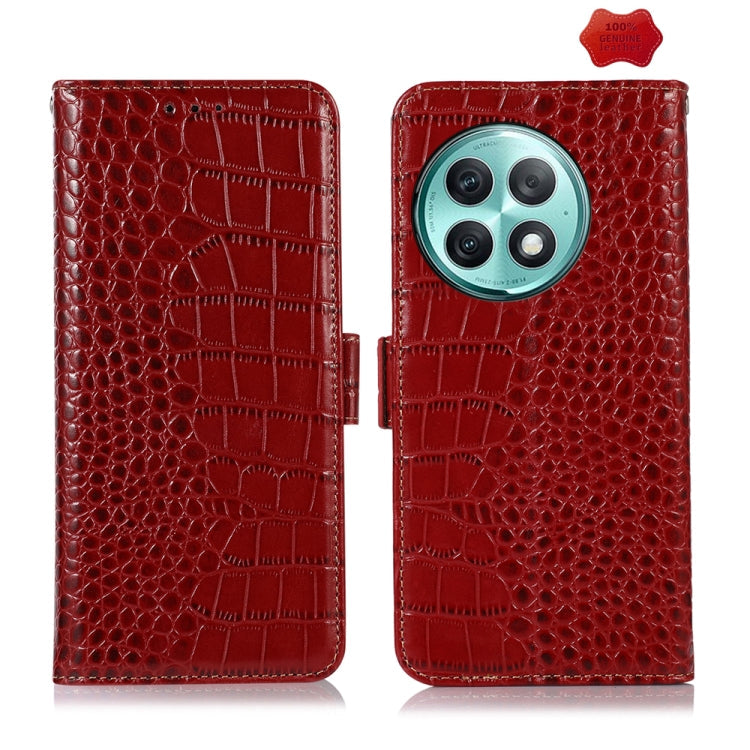 Crocodile Top Layer Cowhide Leather Phone Case My Store