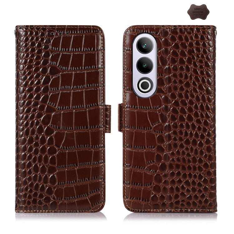 Crocodile Top Layer Cowhide Leather Phone Case My Store