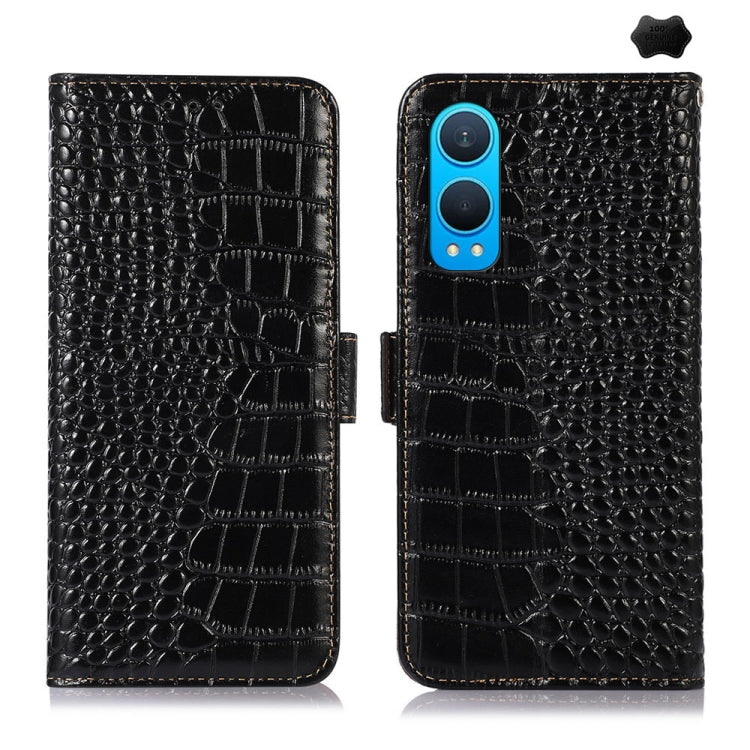 Crocodile Top Layer Cowhide Leather Phone Case My Store