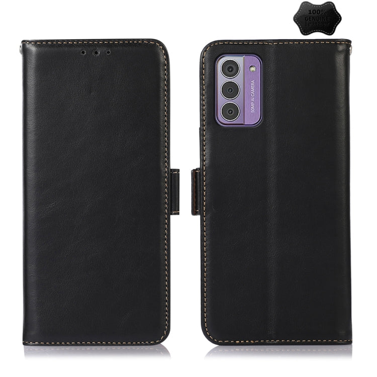 Magnetic Crazy Horse Texture Genuine Leather RFID Phone Case My Store