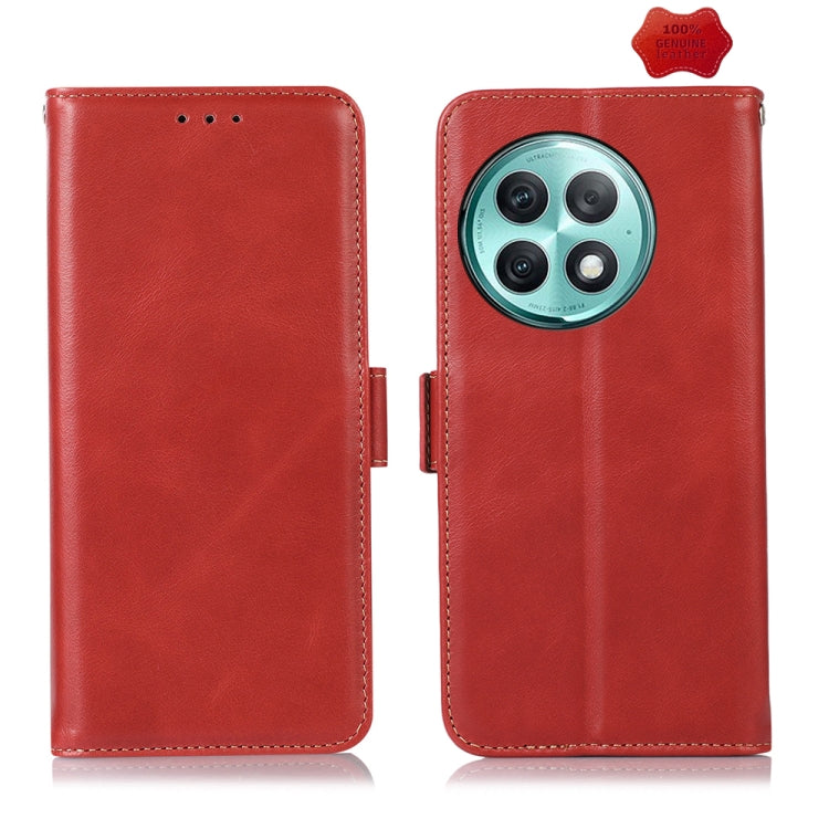 Magnetic Crazy Horse Texture Genuine Leather RFID Phone Case My Store