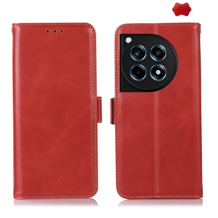 Magnetic Crazy Horse Texture Genuine Leather RFID Phone Case My Store