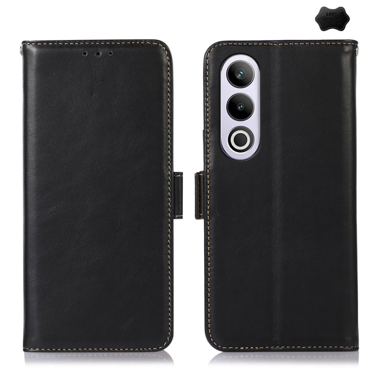 Magnetic Crazy Horse Texture Genuine Leather RFID Phone Case My Store