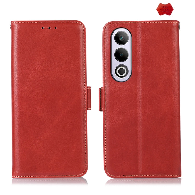 Magnetic Crazy Horse Texture Genuine Leather RFID Phone Case My Store