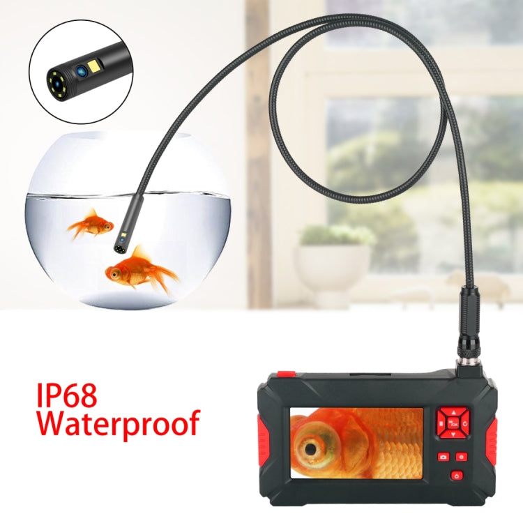 P30 5.5mm 1080P IP68 Waterproof 4.3 inch Screen Dual Camera Digital Endoscope