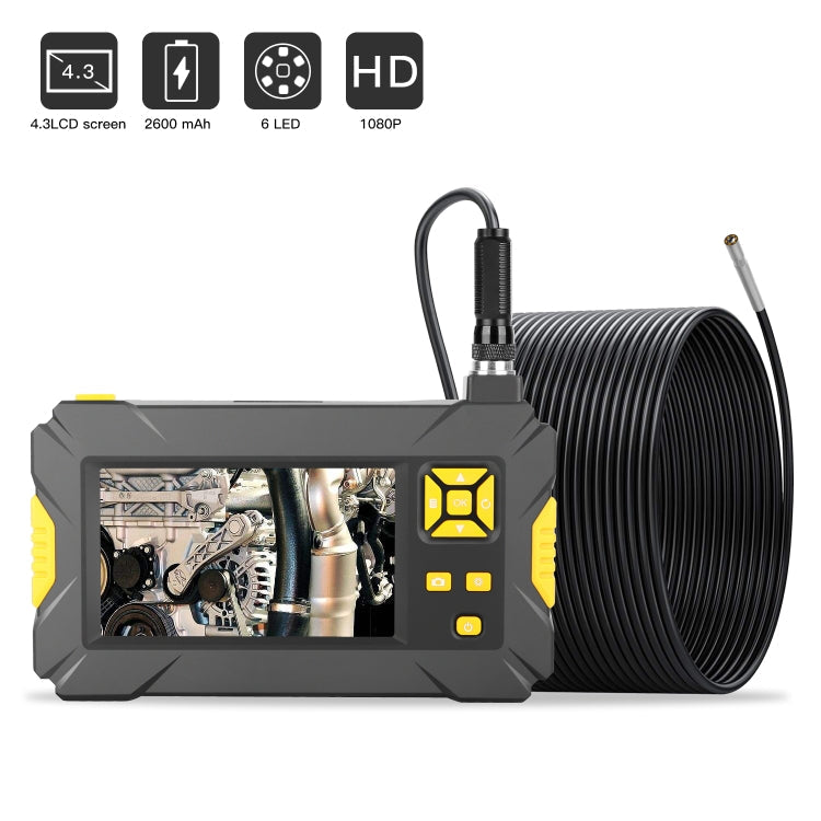 P30 3.9mm 1080P IP68 Waterproof 4.3 inch Screen Single Camera Digital Endoscope