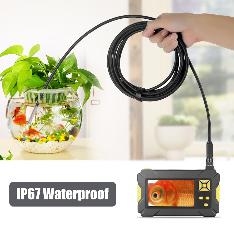 P30 3.9mm 1080P IP68 Waterproof 4.3 inch Screen Single Camera Digital Endoscope