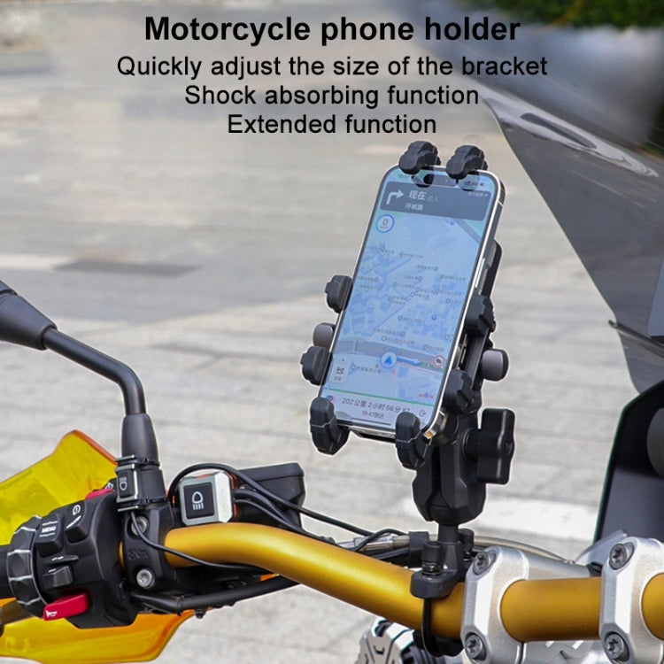 MOTOSLG Crab Motorcycle Phone Clamp Bracket ÎҵÄÉ̵ê