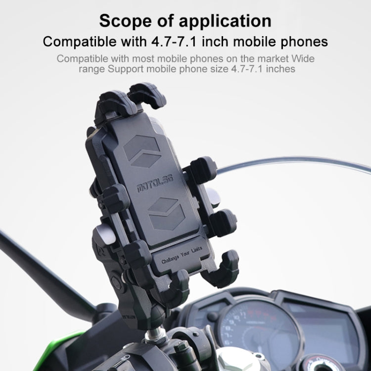 MOTOSLG Crab Motorcycle Phone Clamp Bracket ÎҵÄÉ̵ê