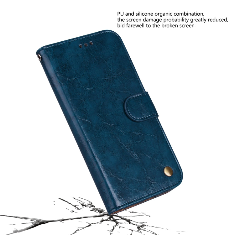 Oil Wax Texture Leather Phone Case