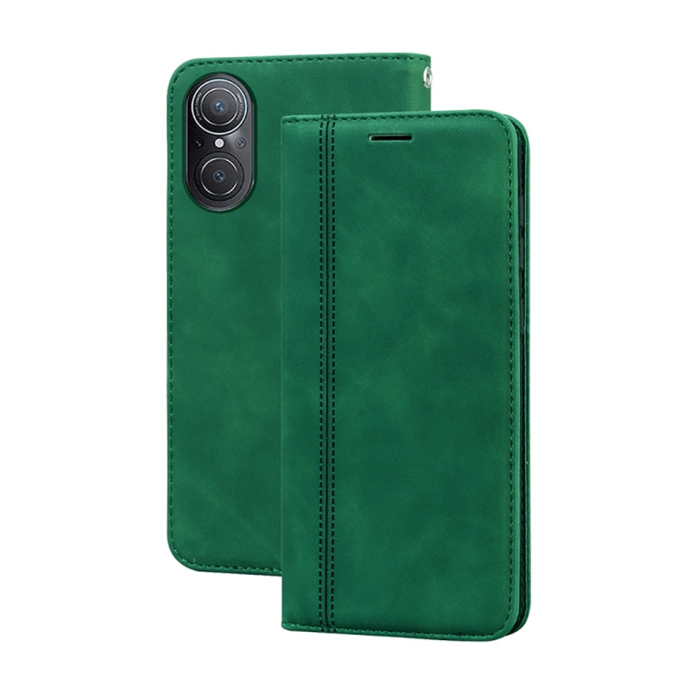 Frosted Business Magnetic Horizontal Flip PU Phone Case