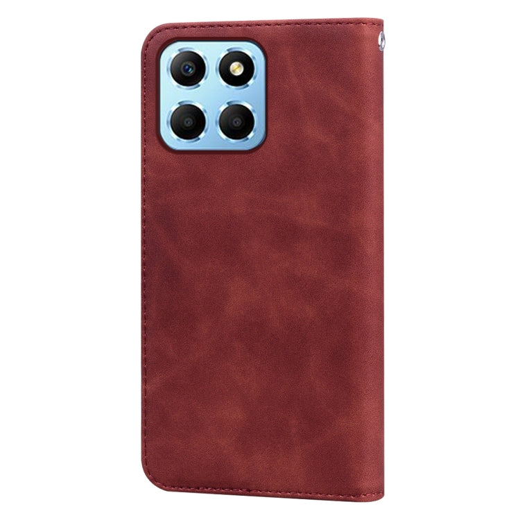 Frosted Business Magnetic Horizontal Flip PU Phone Case