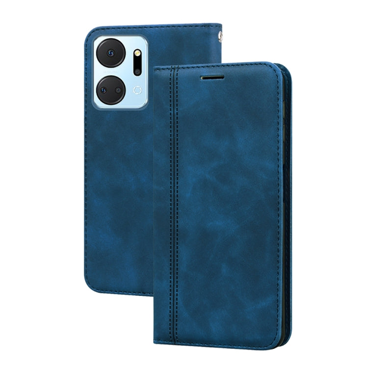 Frosted Business Magnetic Horizontal Flip PU Phone Case