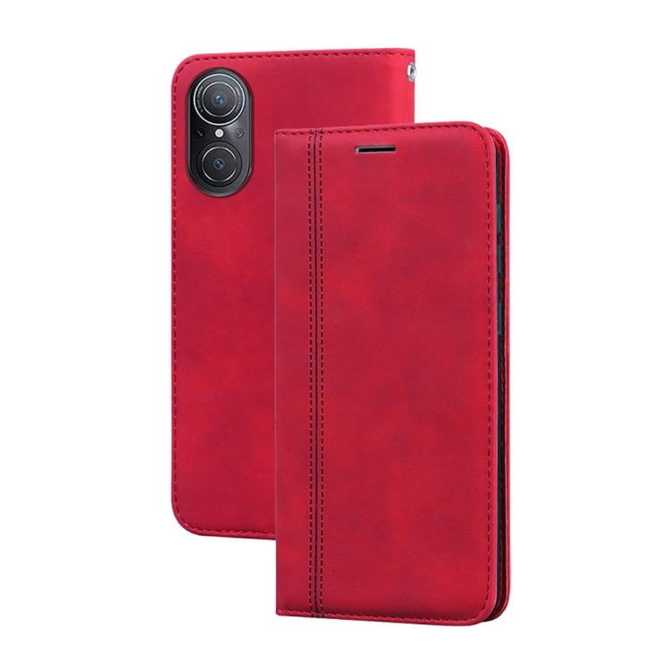 Frosted Business Magnetic Horizontal Flip PU Phone Case