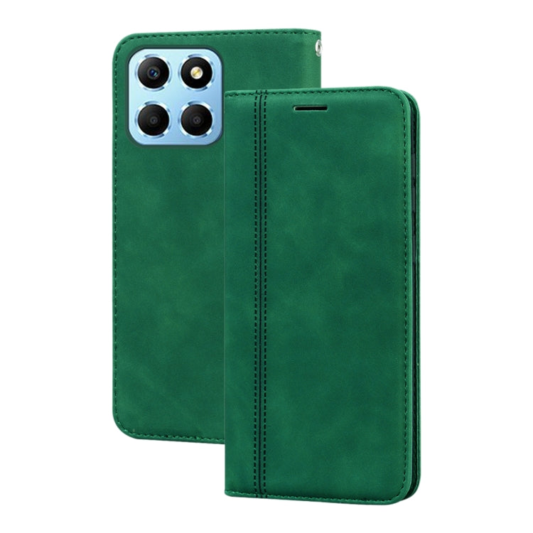 Frosted Business Magnetic Horizontal Flip PU Phone Case