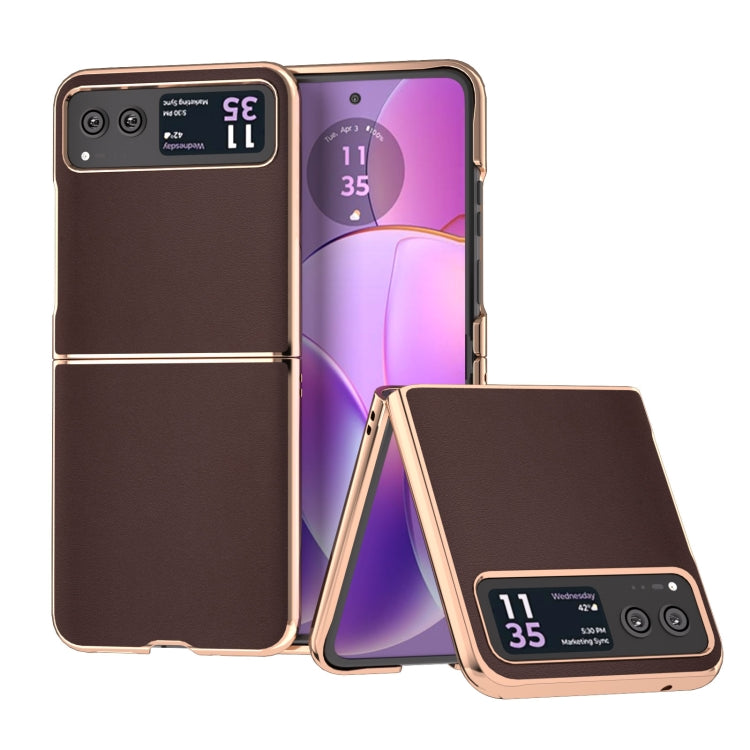 Nano Plating Genuine Leather Xiaoya Series Phone Case My Store