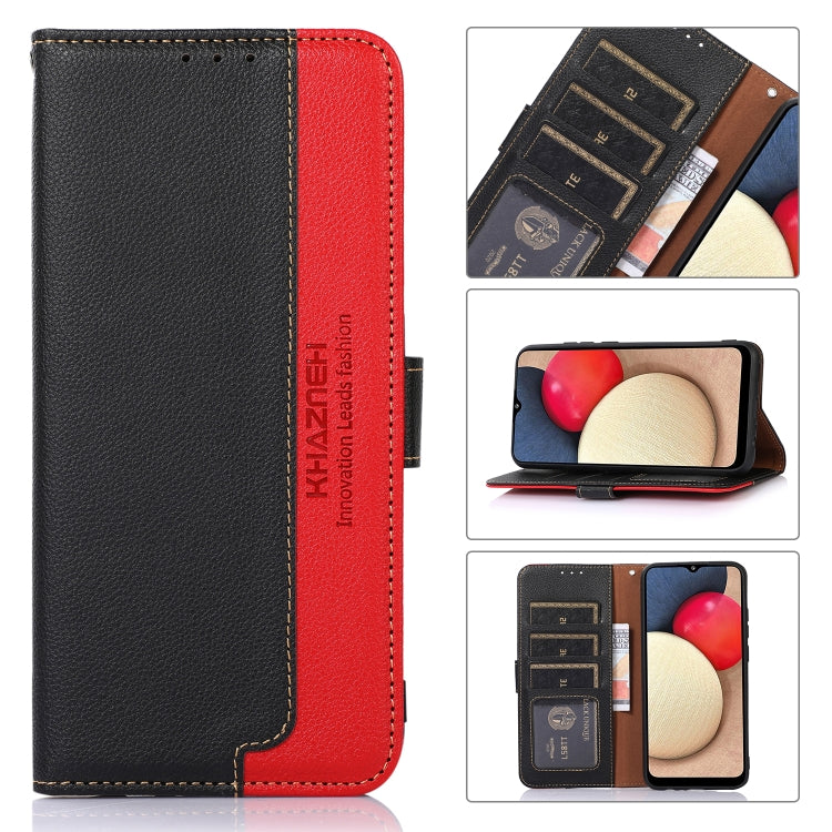 KHAZNEH Litchi Texture Leather RFID Phone Case My Store