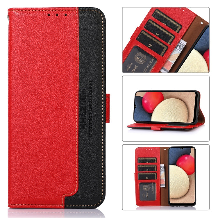 KHAZNEH Litchi Texture Leather RFID Phone Case My Store