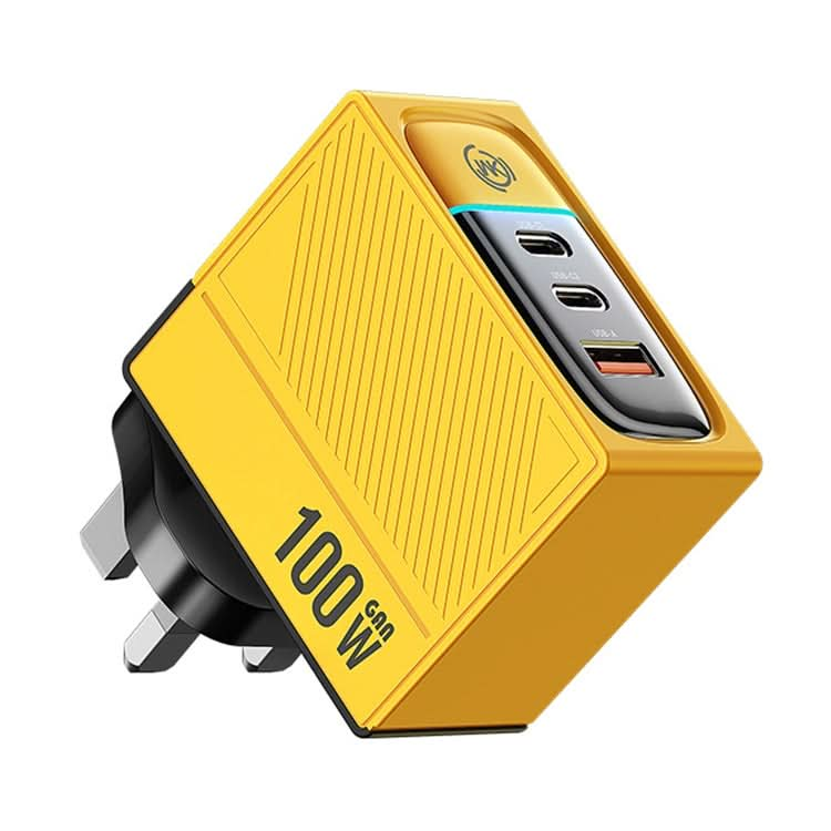 WK WP-U155 100W Dual Type-C+USB GaN Fast Charger